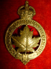37-1, Canadian Garrison Regiment Cap Badge, Canada